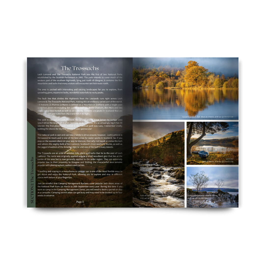 Scotland Photography Guide: 50+ Easy Access Photography Locations