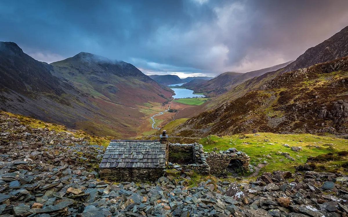 Warnscale Bothy with Buttermere Valley View - One of the best photography locations in the Lake District