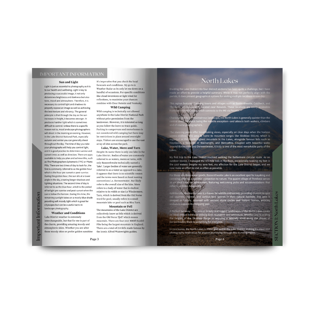 Lake District Photography Guide - 60+ Easy Access Locations