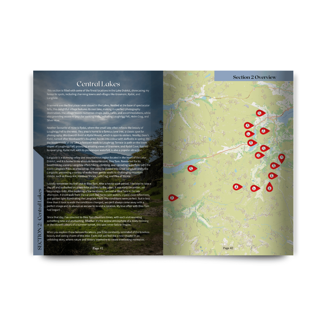 Lake District Photography Guide - 60+ Easy Access Locations