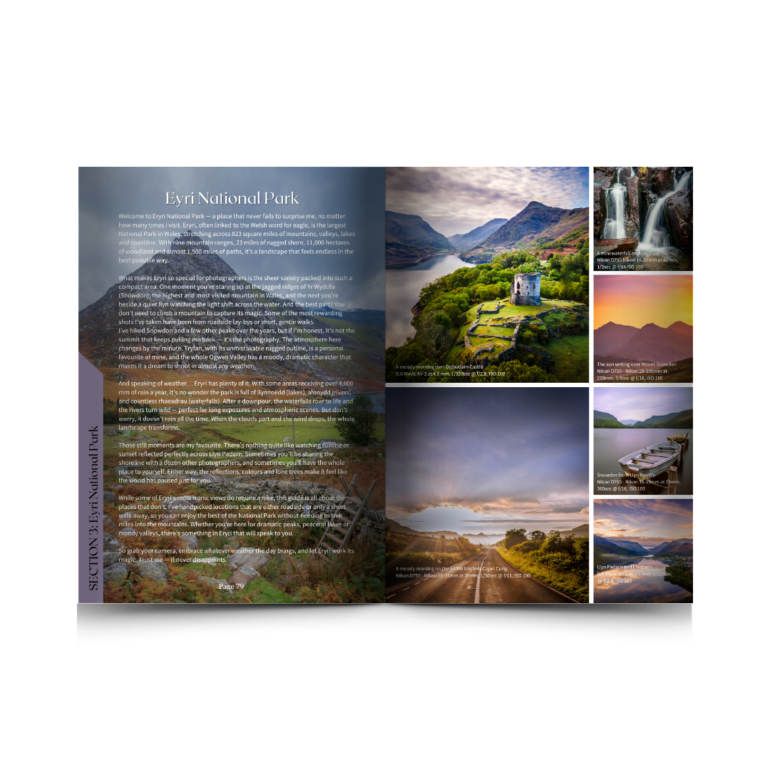 North Wales Photography Guide: 50+ Easy Access Photography Locations - The Lazy Photographers Location Guides