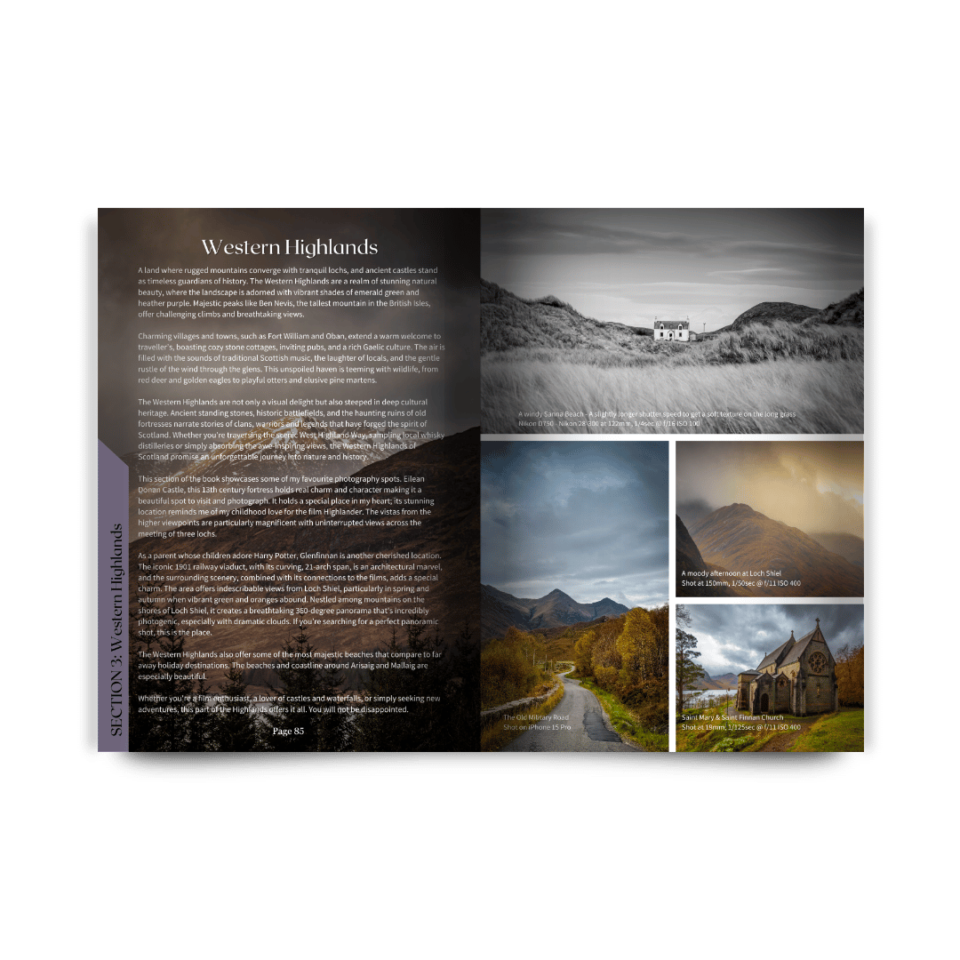 Scotland Photography Guide: 50+ Easy Access Photography Locations